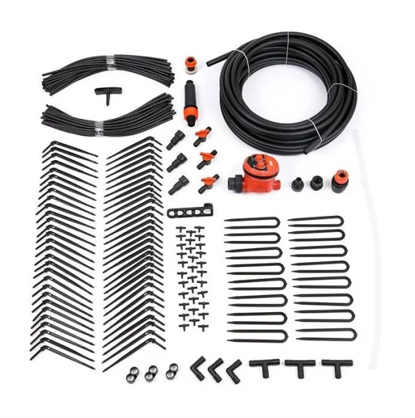 Капельный полив от емкости Парниковый на 60 растений с таймером Жук 7566-00 О0730