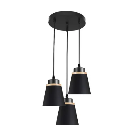 Подвесная люстра 30136/3BK BK+WD (ЭкономСвет) *1