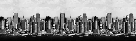 Фартук кухонный АБС Мегаполис 600х3000 Stella