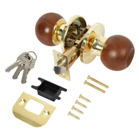 Ручка-защелка PUNTO DK672/BL WD-ET 49519 с фиксатором дерево