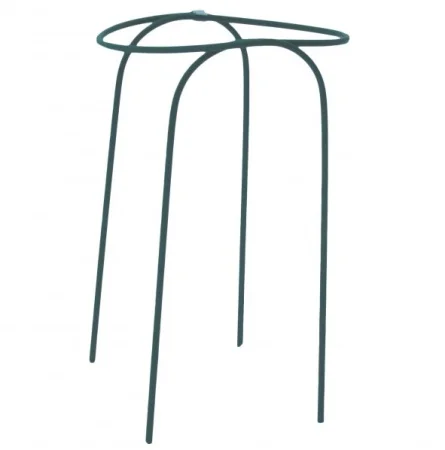 Кустодержатель металл в пвх d-10 мм круг малый h-0,7 м d-0,3 м 'Урожайная сотка' К3047 *1