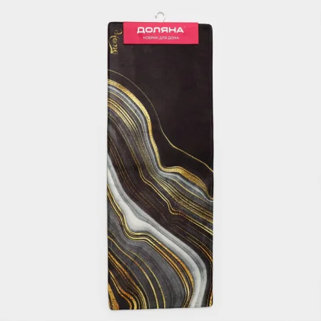 Коврик 44х120см Камень малахитовый 6073546