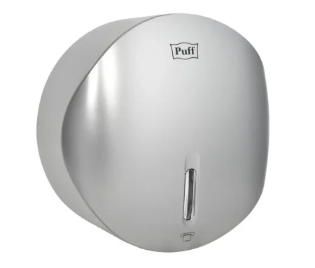 Диспенсер для туалетной бумаги 7145S хром ABS-пластик с замком (Puff) *1/20