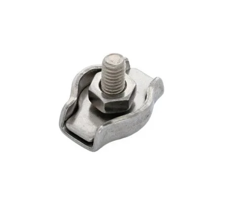 Зажим для стальных канатов одинарный SIMPLEX, цинк 6 мм уп. - 1 шт. SteelRex