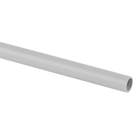 Труба гладкая ПВХ d50мм жест. (2м) серая TRUB-50-2-PVC Б0037550 (Эра)  1