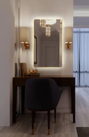 Зеркало Silver Mirrors Incanto-GOLD 60 LED-00002558 бесконтактный сенсор