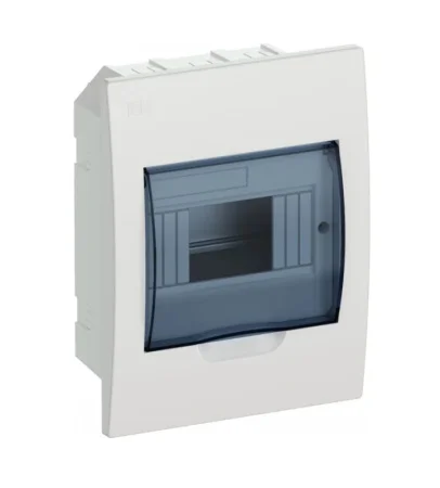 Корпус ЩРВ-П-6 Krepta 3 IP41 встраиваемый пластик. бел. MKP12-V-06-40-20 (IEK) *1