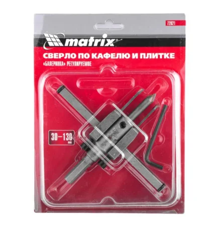 Сверло по кафелю "Балеринка" 30х130мм Matrix 72821 *1