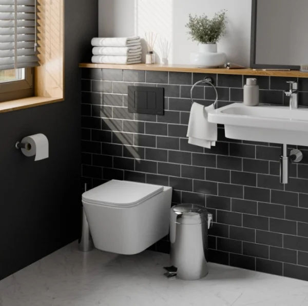 Унитаз подвесной Iberica Blanca Toledo Alto IB.TLA.234.1B1 безоободковый с микролифтом белый