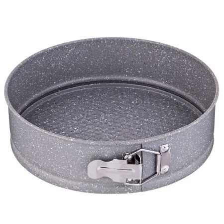 Форма для выпечки 20см круглая разъемная с покрытием серый гранит LH-71001G *1