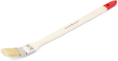 Кисть угловая 40мм, толщ 12мм, смешанная светлая щетина, дер.ручка , 81674010 *1/12/300