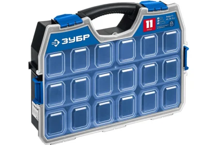 Пластиковый органайзер 462х365х92мм со съемными лотками Зубр Амур-11 38042-11 *1