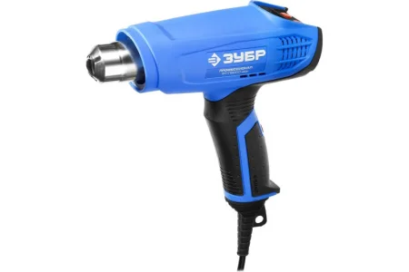 ЗУБР  2000 Вт, технический фен, дисплей, кейс, Профессионал (ФТ-П2000 М2ДК)