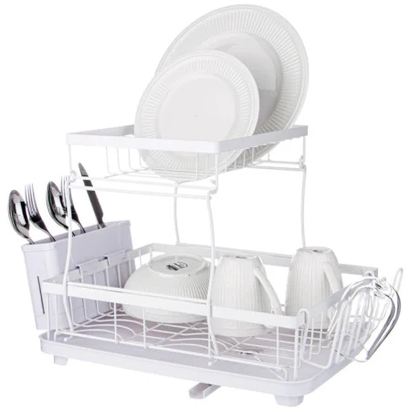 Сушилка Для Посуды Белая 43*30*31 См (Кор-6Шт)
