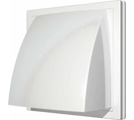 Выход стенной вытяжной с обратным клапаном 150х150мм с фланцем d100мм 1515К10ФВ Era