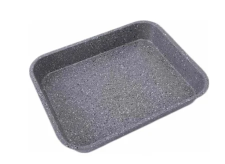Противень 40.5*25.5*5,0см.,с покрытием серый гранит,арт. LH-72002