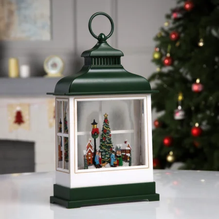 Светодиодная фигура «Хоровод в фонаре» 16.5 × 26.5 × 7.8 см, пластик, батарейки ААх3 (не в комплекте