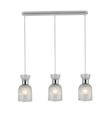 Светильник потолочный LV 9451/3 Альма Хром Е14 40W 620х120х700мм