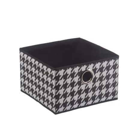 Короб для хранения "Пепита", Д280 Ш280 В180, черно-белый *1