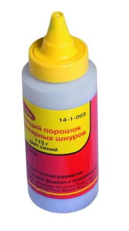 Порошок красящий для малярных шнуров синий 115г РемоКолор 14-1-003