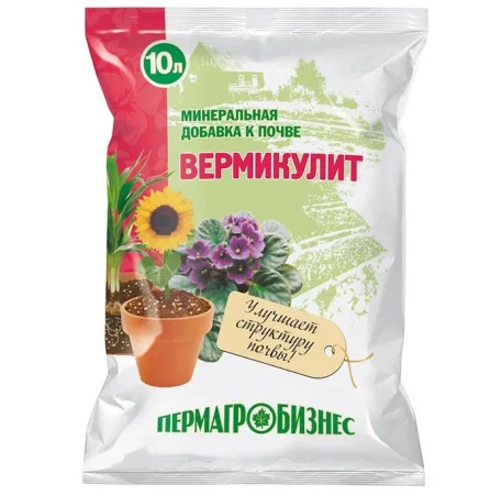 Вермикулит 10 л (ПАБ) R3896  1