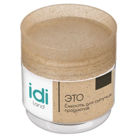 Емкость для сыпучих продуктов "Palermo" 0,5л (бесцветный флэк)