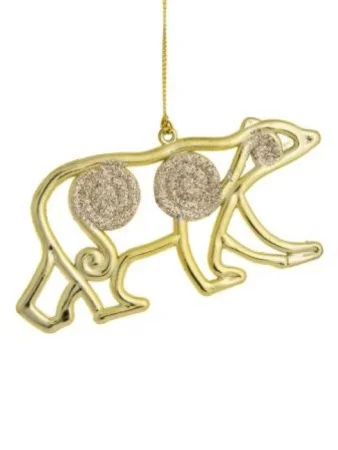 Украшение подвесное Медведь 0,3x10,5x5,5см арт.89078 *1