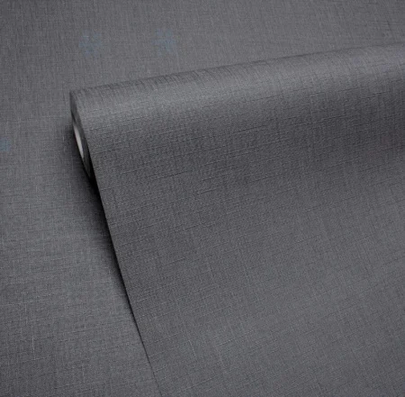 Обои компакт-винил Laura 588498 1,06х10м антрацит