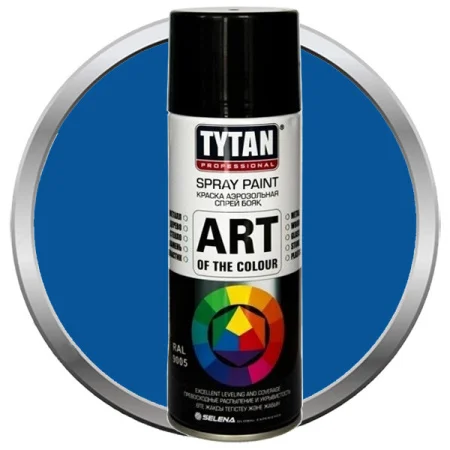 Краска аэрозольная Tytan Professional Art of the colour 400мл синяя 5010 93663