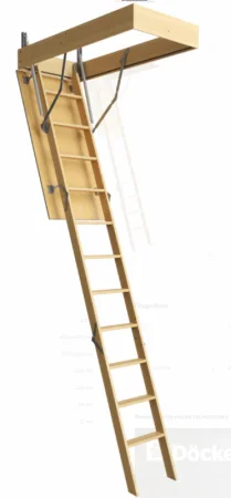 Чердачная лестница Docke DACHA 60х120х280