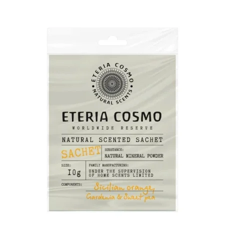 Аромасаше 10гр Апельсин гардения и душистый горошек ETC0322 Eteria Cosmo *1
