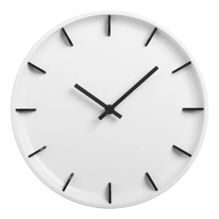Часы настенные "Классика" круг d=28см, открытая стрелка, корпус белый Рубин 2833-002 *1