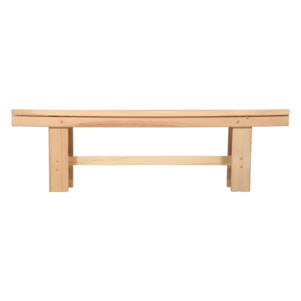 Лавочка разборная липа 130х33х43см Банные штучки 03701