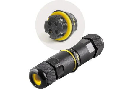 Соединитель-коннектор для проводов двухконтактный водонепроницаемый LD518 STEKKER *1