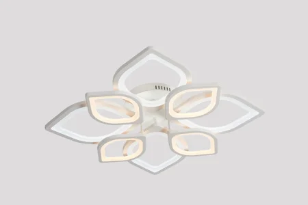 Светильник светодиодный MS 1083/8 Сандо 216-232W 3000-6000K Белый AC180-240V 13500Lm 755х755х130мм с