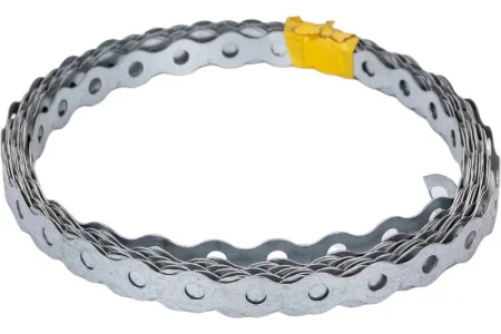 Лента монт. перф. оцинк. волна 0,55х12 (Бухта 10 м) ГОСКРЕП