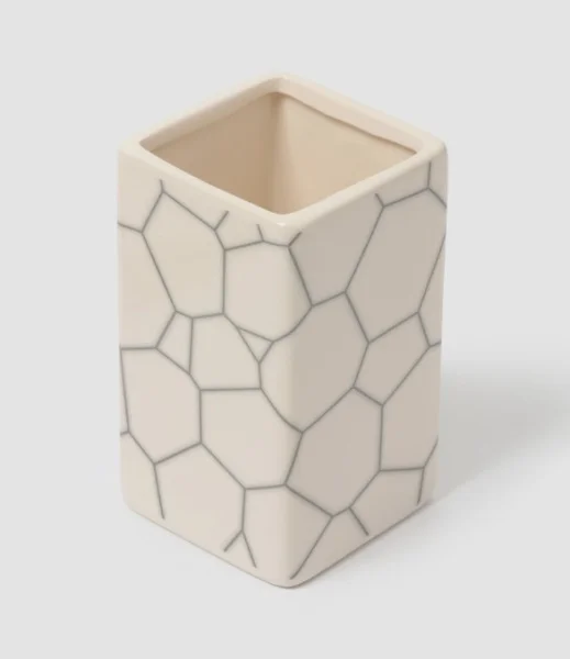 Набор для ванной Жираф 3 предмета (мыльница, дозатор для мыла, стакан) 5224947