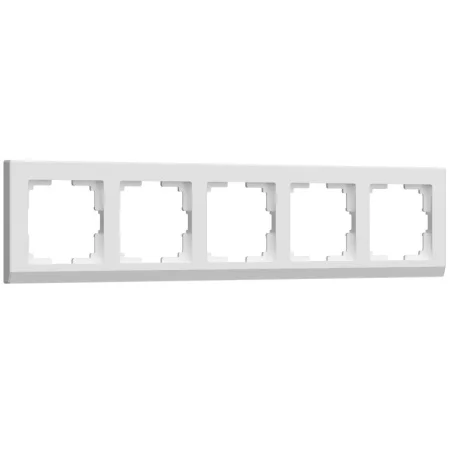 Рамка Werkel Stark на 5 постов (белый) W0051801