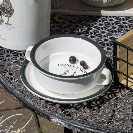 Бульонница С Блюдцем Lefard "Family Farm" 250 Мл 15*6 См (Кор=16Наб.)