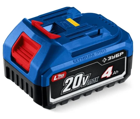 Аккумулятор Зубр Профессионал Power PRO 20В, 4.0Ач аккумулятор LMS BP-P-20-4 *1