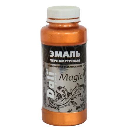 Эмаль акриловая DALI Decor Magic перламутровая медь 0,25 л