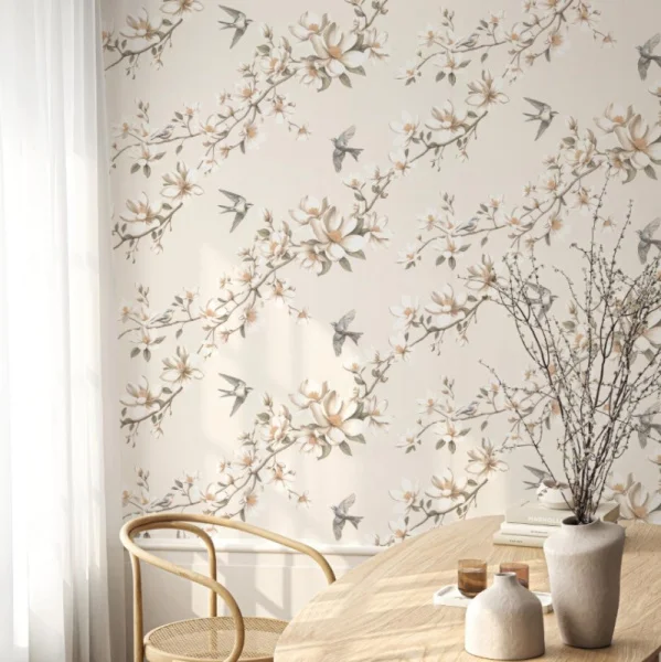 Обои горячего тиснения Палитра 10,05х1,06м Magnolia декор PL72535-12 *1/8