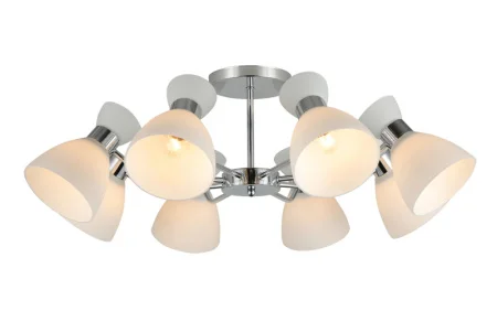 Светильник потолочный LV 9450/8 Ларедо Хром Е27 60W Ø780 H320мм