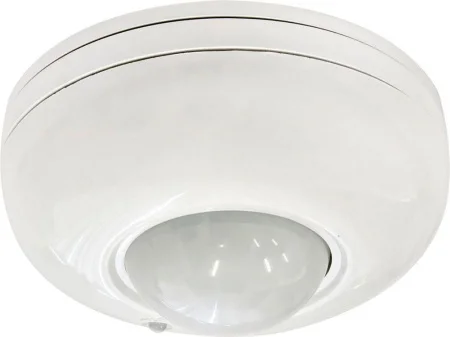 Датчик движения и освещенности SEN5 LX20B 1200W 6м 120°(гориз.) 360°(верт.) белый 22006 (Feron)  1