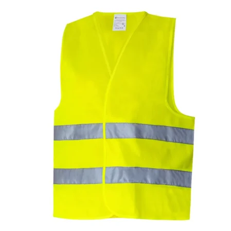 Жилет сигнальный с СОП лимон, р.60-62 (XXXL)