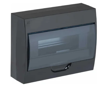 Корпус ЩРН-П-12 Krepta 3 IP41 навесной пластик. черн. MKP12-N-12-41-K02 (IEK) *1