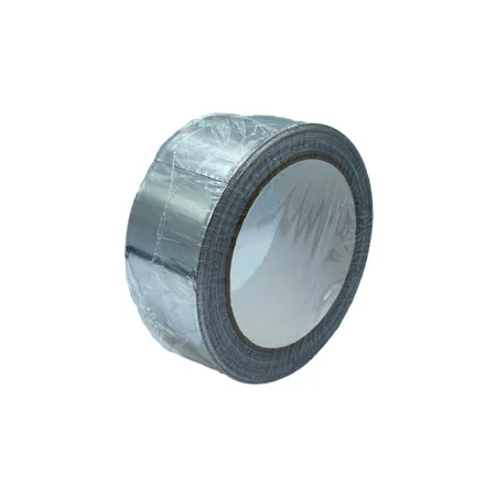 Лента клейкая алюминиевая 50х25м 60мкм Космовент