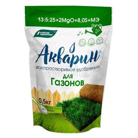 Удобрение Акварин для Газонов дой-пак 0,5 кг (БХЗ)