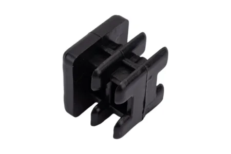 Заглушка внутренняя для трубы 20х20мм, черн.пластик, (4 шт) - пакет Tech-Krep 150030 *1