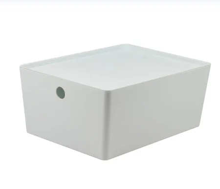 Контейнер VERSA L, 12 л. с крышкой, цвет белый